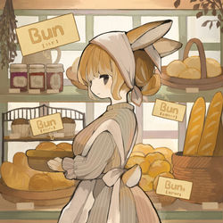 This is a pixiv picture whose title is いろんな意味の「Bun」.