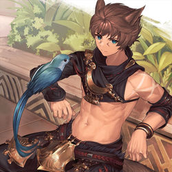 This is a pixiv picture whose title is ウルダハにて.