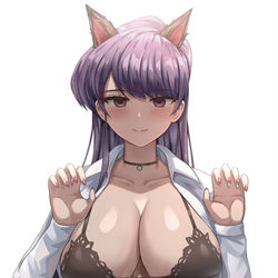 This is a pixiv picture whose title is 古見硝子.