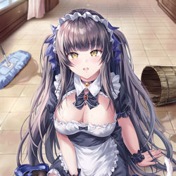This is a pixiv picture whose title is ドジっ子メイドさん.