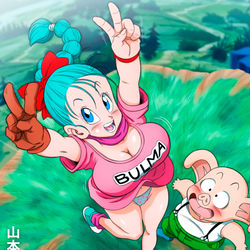 This is a pixiv picture whose title is BULMA SPECIAL 100K.