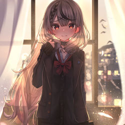 This is a pixiv picture whose title is 沙花叉クロヱ.