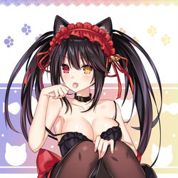 This is a pixiv picture whose title is Neko.