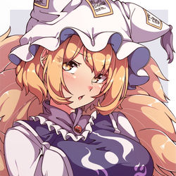 This is a pixiv picture whose title is 呆れ藍様.