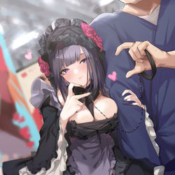 This is a pixiv picture whose title is 会場でイチャついてる~.