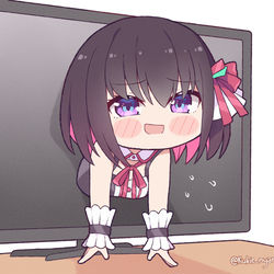 This is a pixiv picture whose title is Azki~.