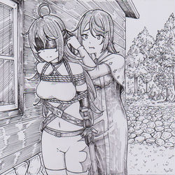This is a pixiv picture whose title is Give you something.
