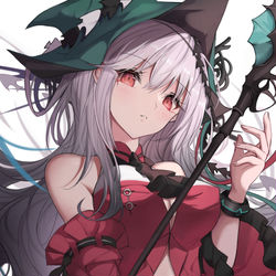 This is a pixiv picture whose title is スカジ.