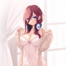 This is a pixiv picture whose title is 三玖ちゃん.