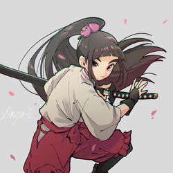 This is a pixiv picture whose title is 鉄ツバキ.