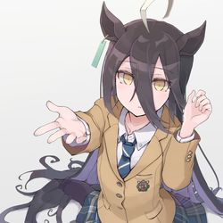 This is a pixiv picture whose title is マンハッタンカフェ.