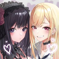 This is a pixiv picture whose title is 喜多川海夢.
