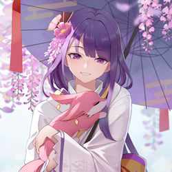 This is a pixiv picture whose title is 真と神子.
