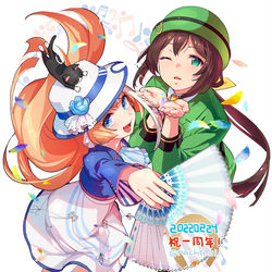 This is a pixiv picture whose title is 祝一周年.