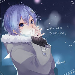 This is a pixiv picture whose title is HBD.