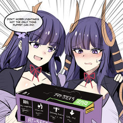 This is a pixiv picture whose title is T-doll Raiden.