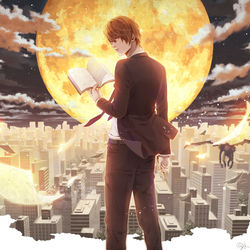 This is a pixiv picture whose title is デスノイラストまとめ5.