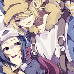 This is a pixiv picture whose title is 威嚇.