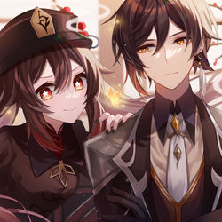 This is a pixiv picture whose title is 我らが往生堂！.