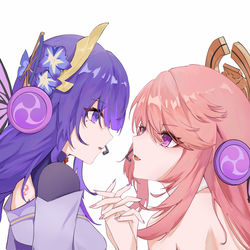 This is a pixiv picture whose title is magnet.