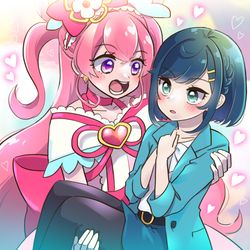 This is a pixiv picture whose title is デパプリ３話.