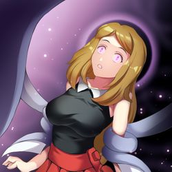 This is a pixiv picture whose title is セレナ「催眠」.