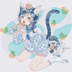 This is a pixiv picture whose title is 愛してるぜ.