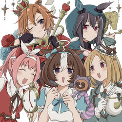 This is a pixiv picture whose title is 不思議の国のドトウちゃん.