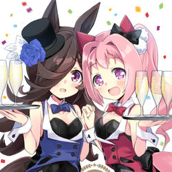This is a pixiv picture whose title is 1周年ウラライス.