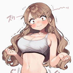 This is a pixiv picture whose title is 引っ込めて～…….