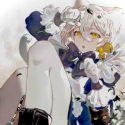This is a pixiv picture whose title is にゃ.