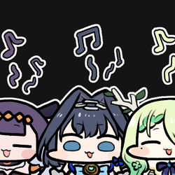 This is a pixiv picture whose title is sing.