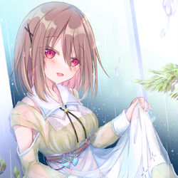 This is a pixiv picture whose title is 天気雨.