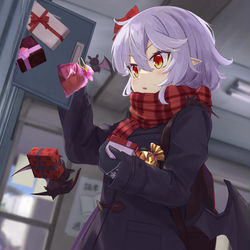 This is a pixiv picture whose title is もしもレミリアと同じ学校に通っていたら⑧ バレンタイン編.