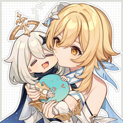 This is a pixiv picture whose title is パイモンの味見👅.