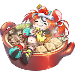 This is a pixiv picture whose title is はこべぇ鍋.