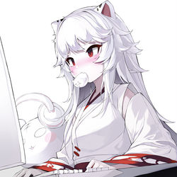 This is a pixiv picture whose title is Hoya.
