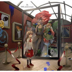 This is a pixiv picture whose title is 10周年.