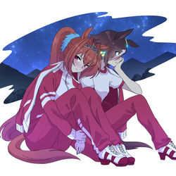 This is a pixiv picture whose title is ほんの少し素直な夜.