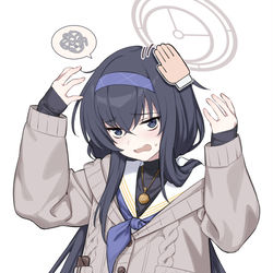 This is a pixiv picture whose title is ウイちゃんの頭なでくり回したい.