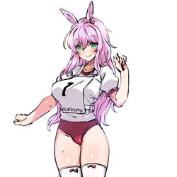 This is a pixiv picture whose title is 体操服描きたくなったので(╹◡╹).
