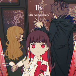 This is a pixiv picture whose title is Ib 10周年おめでとうございます.