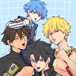 This is a pixiv picture whose title is バディランクEX++記念.