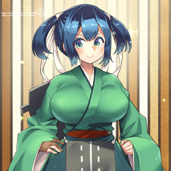 This is a pixiv picture whose title is 蒼龍さん.