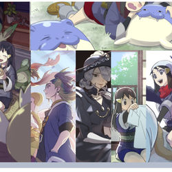This is a pixiv picture whose title is ポケレジェまとめ.