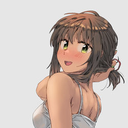 This is a pixiv picture whose title is 「じゃあ、待ってますね」.