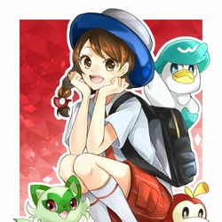 This is a pixiv picture whose title is 新作.