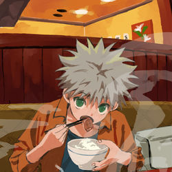 This is a pixiv picture whose title is H×H落書きログ6.