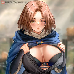 This is a pixiv picture whose title is Melina's offer.