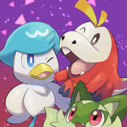 This is a pixiv picture whose title is ポケモン新作だあああああ！.